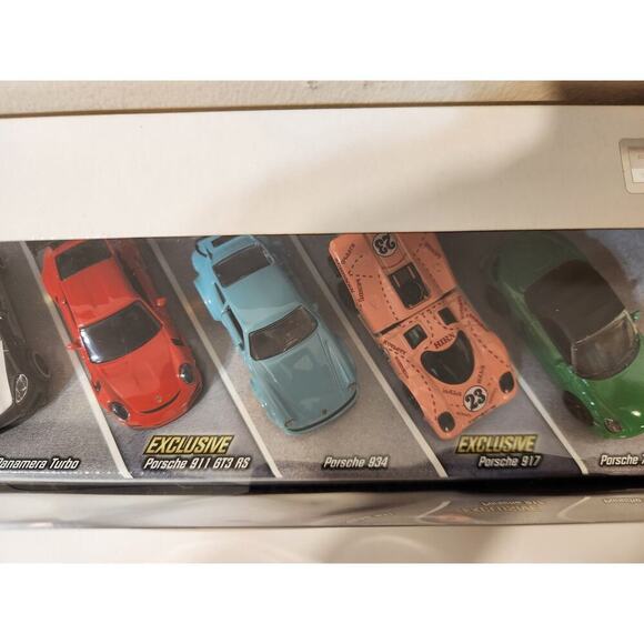 Majorette Porsche Edition 5-pack 917 911 GT3 RS 934 718 Panamera RARE NEW! - Picture 4 of 9